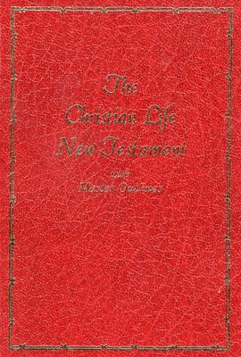 The Christian Life New Testament with Master Outlines - 1978 faux leather/pb-image