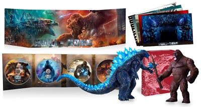 Godzilla vs. Kong 4K Ultra HD + Blu-Ray Limited Edition 4-Disc Special Set JAPAN-image
