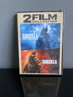 Godzilla: King of the Monsters (2019) /Godzilla (2014) 2-DVD Set - NEW SEALED!-image