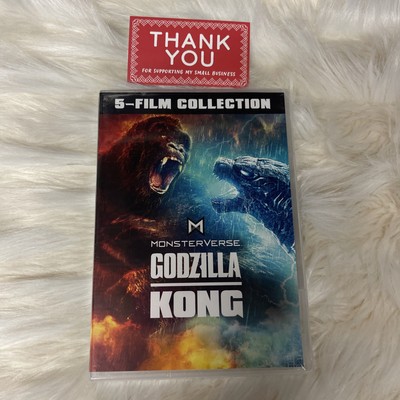 NEW - Godzilla / Kong Monsterverse 5-Film Collection (DVD, 2011)-image