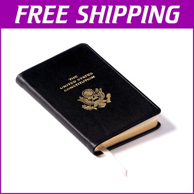 Compact Leather-Bound Constitution and Bill of Rights – Perfect for Collectors-image