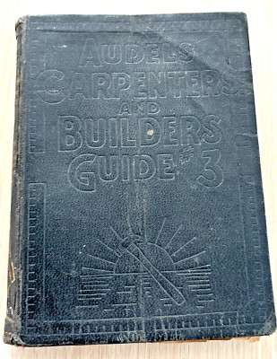 AUDELS CARPENTERS AND BUILDING GUIDE #3 BOOK BK 49-image