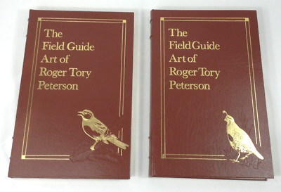 The Field Guide Art of Roger Tory Peterson Easton Press First Edition Leather-image