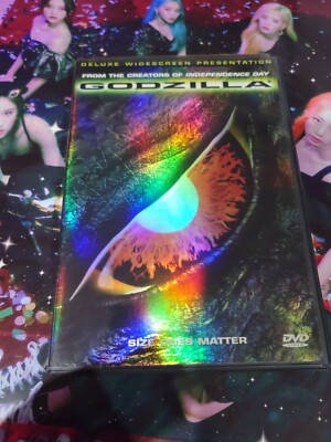 Godzilla Size Does Matter (DVD, 1998) used in very good condition-image
