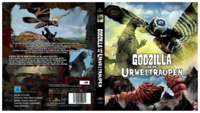 66er Anoils GODZILLA And The URWELTRAUPEN Mothra Fights The Giant Moth BLU-RAY-image