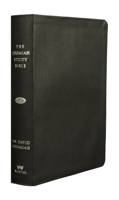 The Jeremiah Study Bible, NKJV: Genuine Black Leather: What It S-image