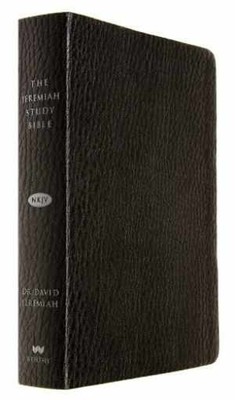 The Jeremiah Study Bible, - Leather Bound, by Jeremiah Dr. David - Very Good-image