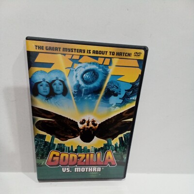 Mothra Vs.Godzilla (DVD, 2002) PLAY Tested. Fast Shipping.  Clean DVD-image