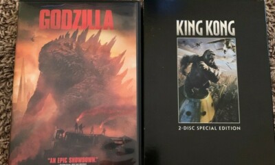 Monster Films of The Millenium Godzilla (2014) & King Kong (2015) FREE SHIPPING-image