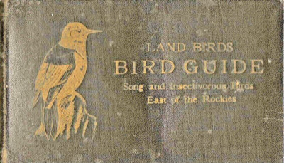 BIRD GUIDE: Land Birds East of the Rockies by Chester Reed (1919 Leather)-image
