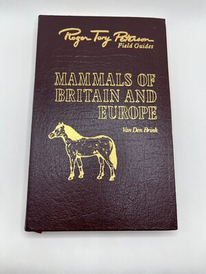 ROGER TORY PETERSON FIELD GUIDES, MAMMALS OF BRITAIN AND EUROPE; EASTON PRESS-image