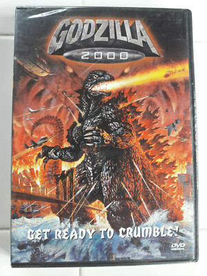 GODZILLA 2000 WIDESCREEN Get Ready to Crumble! DVD NEW FACTORY SEALED-image