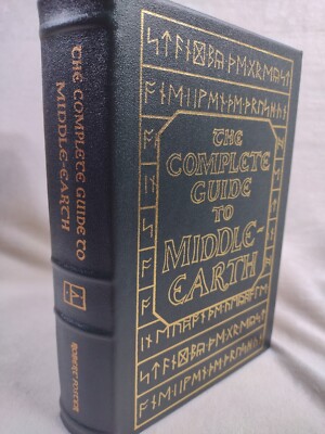 Easton Press THE COMPLETE GUIDE TO MIDDLE EARTH by Foster, R. JRR Tolkien As New-image