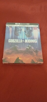 Godzilla vs. Kong ( 4K Ultra HD + Blu-Ray + Digital Code ) BRAND NEW Steelbook-image