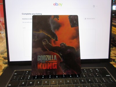 GODZILLA VS KONG  & GODZILLA KONG THE NEW EMPIRE 4KUHD +BLU-RAY STEELBOOKS NICE!-image