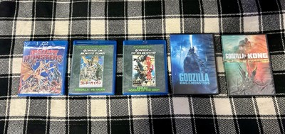 Godzilla Blu Ray And DVD Bundle Set-image
