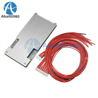 20S 72V Li-ion Li-ion Polymer Battery 45A  BMS PCB Board with Balance Board-image