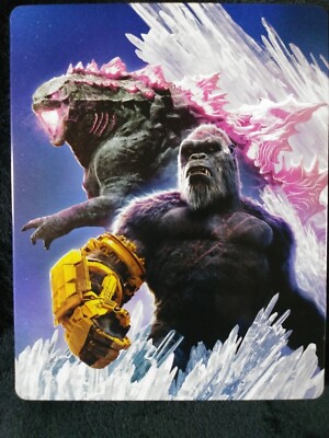 GODZILLA X KONG: THE NEW EMPIRE WAL-MART EXCLUSIVE 4K ULTRA HD BLU RAY STEELBOOK-image