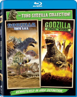 Godzilla Final Wars & Godzilla Tokyo S.O.S. SOS  BLURAY 2pk NEW, SEALED!-image