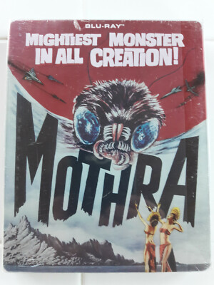 MOTHRA Blu-ray Steelbook Japanese+US Versions SEALED w/extra 11 minutes Godzilla-image
