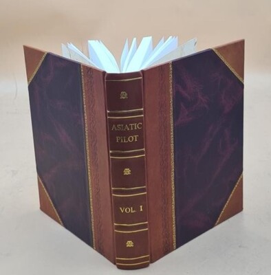 Asiatic Pilot. Volume I. East Coast Of Siberia, Sakhalin Island [Leather Bound]-image