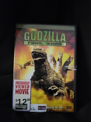 Godzilla: Final Wars Very Good Condition DVD 2005 50th Anniversary-image