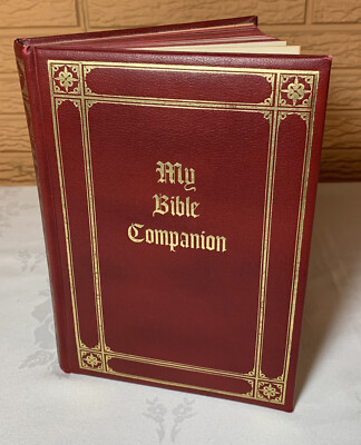 Vintage-My Bible Companion by Nelson Beecher Keyes and Edward Felix Gallagher-VG-image