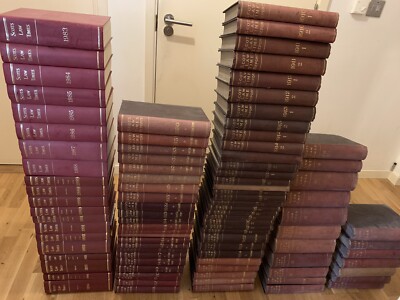 94 x Volumes. Scots Law Times Reports.  Hardback, 1893-1994.-image