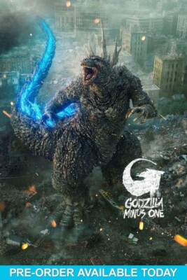 Godzilla Minus One [Blu-ray, Brand New]-image