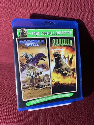 The TOHO GODZILLA Collection: TOKYO S.O.S. + FINAL WARS Blu-Ray CLEAN Ships Free-image