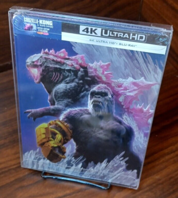 Godzilla X Kong The New Empire 4K Steelbook-EU IMPORT- w/PROTETCIVE SLEEVE - NEW-image