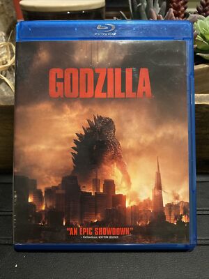 Godzilla (Blu-ray Disc, 2014, 2-Disc Set) Free Shipping!-image