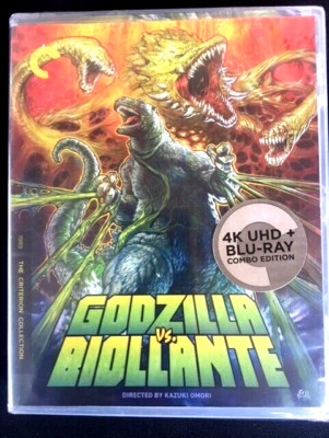 GODZILLA vs BIOLLANTE-1989 (Criterion 4K-Blu-Ray Combo) W/ Special Features NEW-image