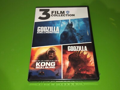 GODZILLA / KING KONG DVD 3-FILM COLLECTION NEW/SEALED-image