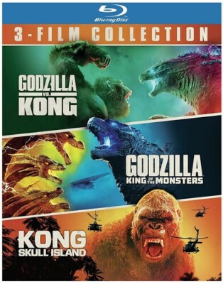 Godzilla vs. Kong/Godzilla: King of the Monsters/Kong: Skull Island (3 Film Bun-image