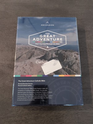 The Great Adventure Catholic Bible Ascension Publishers 2018, Sealed Leatherlike-image