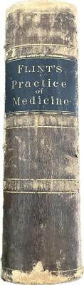 1881 Medical Book “Flint’s Practice of Medicine”-image