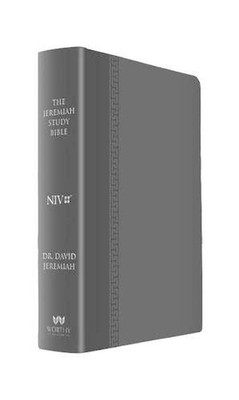 THE JEREMIAH STUDY BIBLE, NIV: (BLACK W/ BURNISHED EDGES) LEATHERLUXE?: What It -image
