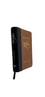 Quest Seeking God Daily by Dr David Jeremiah Leather Bound 2014 Like New-image
