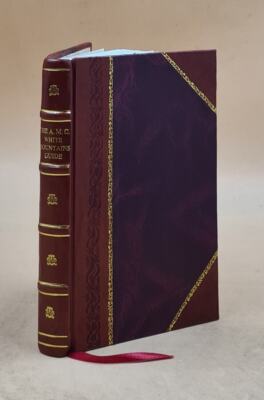 The A. M. C. White Mountain Guide; Volume Part,1 1907 [Leather Bound]-image