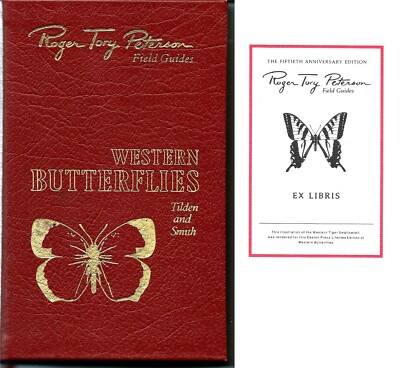 Peterson Guide, Western Butterflies North America, Easton Press-image