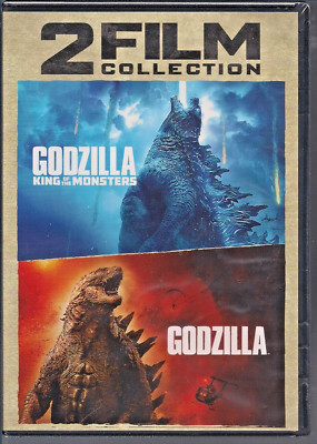 Godzilla (2014) / Godzilla King of the Monsters (2019)  DVD  Brand New & Sealed!-image