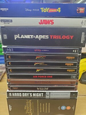 4K Movie Lot- You Choose! UHD, Blu Ray,  Steel Book STEELBOOK or SPECIAL EDITION-image