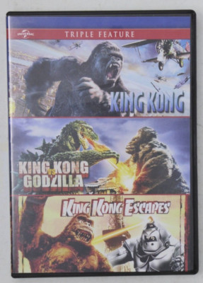 King Kong / King Kong vs. Godzilla / King Kong Escapes (DVD, 2014, 2 Disc)-image