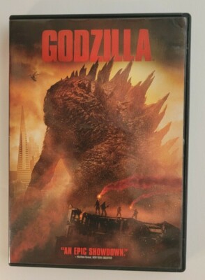 GODZILLA ~ DVD 2014 SHOCK-til-you-drop DEVASTATION EPIC SCALE SCALY MONSTER KING-image