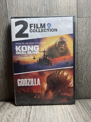 Kong Skull Island / Godzilla: 2-Film Collection DVD Brand New Sealed-image