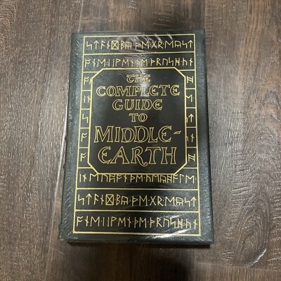 Easton Press THE COMPLETE GUIDE TO MIDDLE EARTH JRR Tolkien SEALED-image