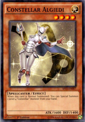 Constellar Kaus (Shatterfoil) SP15-EN008 Yu-Gi-Oh! Light Play 1st Edition-image