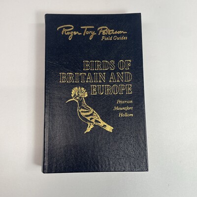 EASTON PRESS Roger Tory Peterson Birds of Britain and Europe FG 50th Anniversary-image