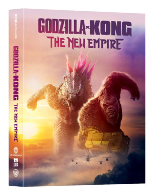 GODZILLA X KONG THE NEW EMPIRE [4K+2D] Blu-Ray STEELBOOK [MANTA LAB]  DBL LENT B-image